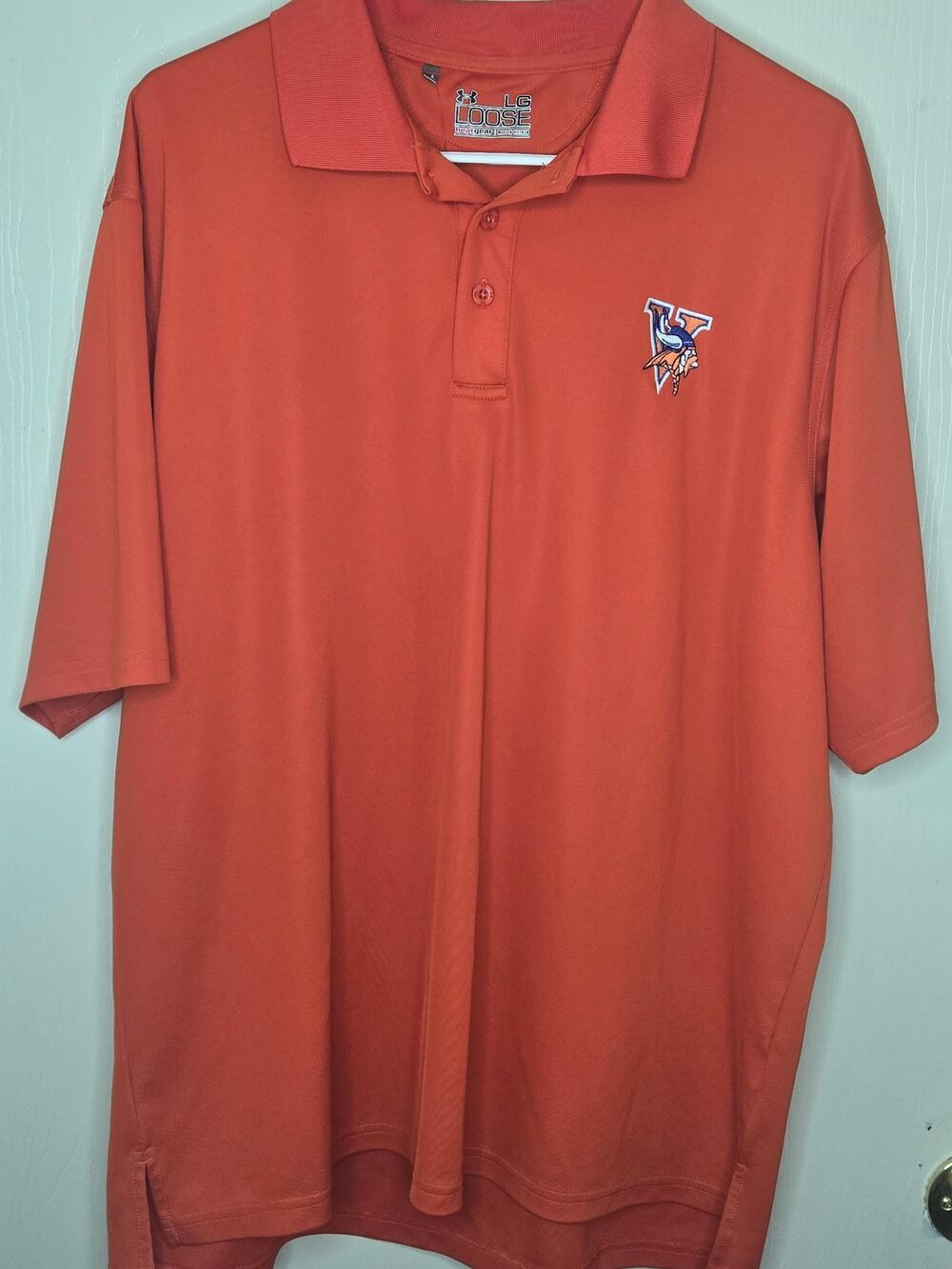Orange Lg‎ Loose Under Armour Polo
